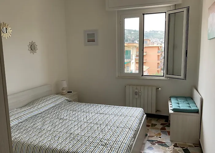 Vista Mare A 150 Mt Dalla - Free Parking E Ac * Pietra Ligure